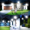 Solar Street Lights Outdoor Waterproof, 30000LM 6500K LED Motion Sensor