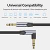 VENTION 3.5mm Aux Cable 1m 90 Degree Audio Cable Flat