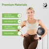 Slim Panda Pilates Ball, 9 Inch Small Exercise Ball, Anti