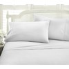 ienjoy Home Embossed 4 Piece Sheet Set, Full, Chevron White