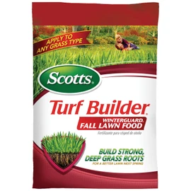 Scotts Turf Builder WinterGuard Fall Lawn Fertilizer for All Grass Types, 12,000 sq. ft., 32.3 lbs.