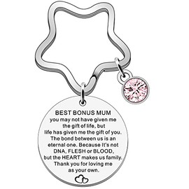 JETTOP Step Mum Gifts from Stepdaughter Stepson Best Bonus Mum Gifts Mothers Day Gifts for Mother in Law Birthday Christmas Presents