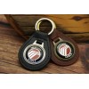 Mercury VINTAGE 1970s MERCURY SABLE CAR GENUINE LEATHER KEY FOB
