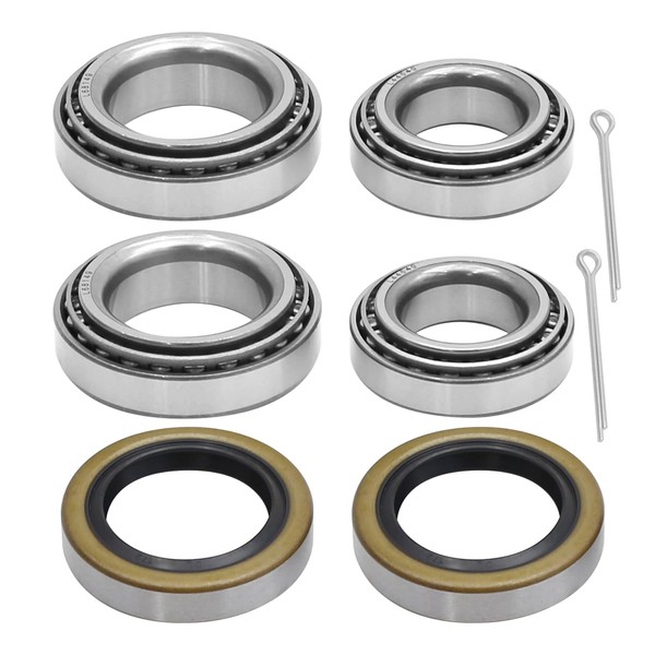 Anxingo Set of 2 Trailer Wheel Hub Bearings Kit L68149