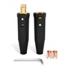 RX WELD LC40 Cable Connector Set, Includes Black Male and