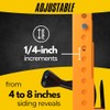 Siding Installation Tools with Storage Pouch, Mounting Kit for 5/16-Inch