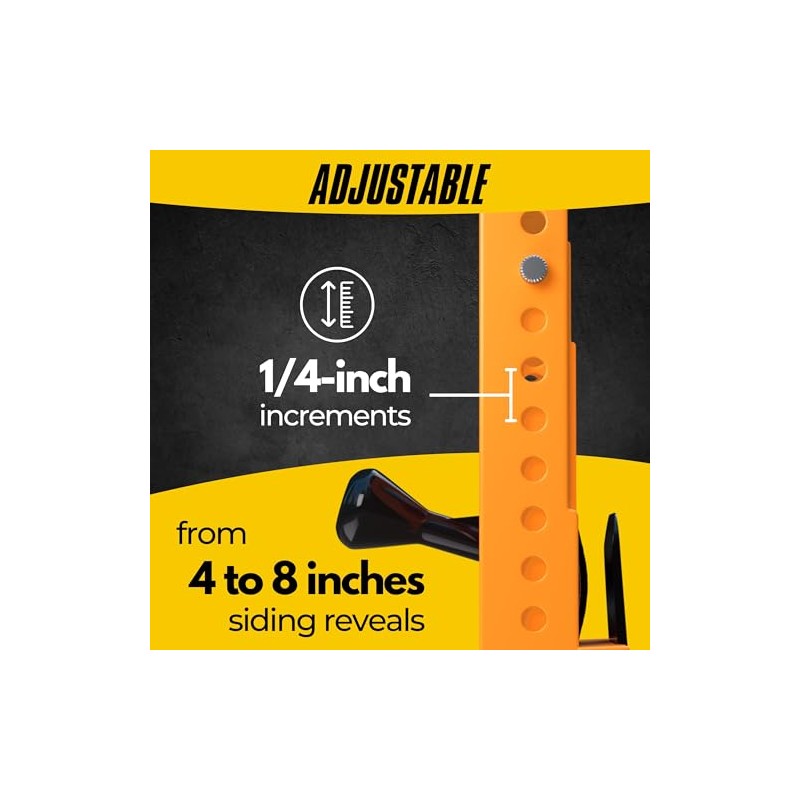 Siding Installation Tools with Storage Pouch, Mounting Kit for 5/16-Inch