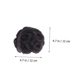 Healeved 1pc Hair Bun Fixator Bun Hair Scrunchie Elegant Jaw Clip for Wedding for Women