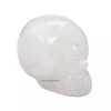 Amazing Gemstone INC Snow Quartz Crystal Skull