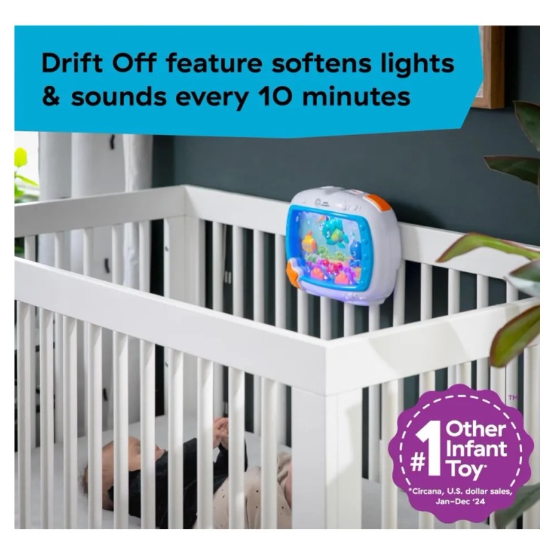 Proyector Cuna Con 25 Min De Luces Y Música Suave