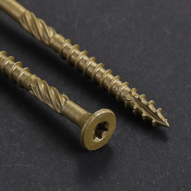 Wensilon #10 * 3" Deck Screws, (137pcs) 2 lbs.Exterior Wood