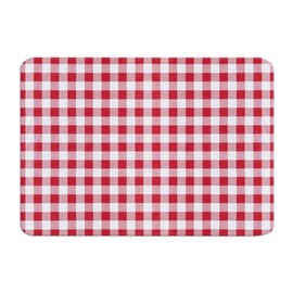 Maximex Cut to Size Tablecloth in Red Check Design - Cut to Size Tablecloth in Timeless Red Check Design with High Weather Resistance, 180 x 140 cm, Plastic, 140 x 180 cm, Multicoloured