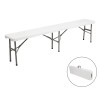 Unbranded 6FT Outdoor Patio Foldable Bench