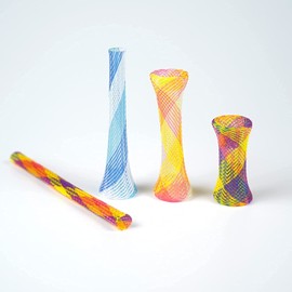 ISMARTEN Cat Spring Toys, 30 Packs Cat Tube Spring Toy Interactive Cat Toy for Indoor Cats, Plastic Spring Coils Attract Cats to Swat, Bite, Hunt(Random Color) (30 packs)