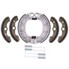 ApplianPar Front and Rear Brake Shoes for Honda Rancher 350