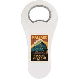 Azeeda 'Stockente Dampfzug' Magnetischer Flaschenöffner (BO00096031)