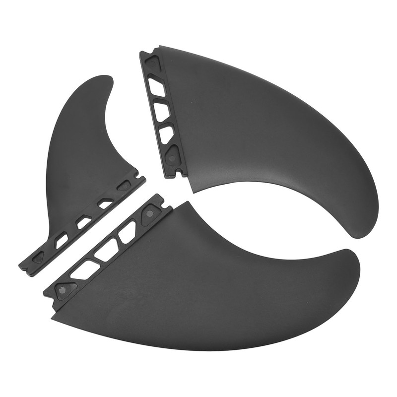3PCS Surf Fin Set Flexible Stable Lightweight Durable PVC Surfboard