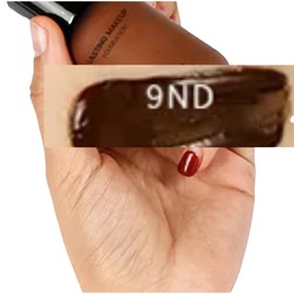 Long-Lasting Face & Body Foundation: Invisible Pore Coverage, Blemish Concealer, 1.6 Oz. (packaging may vary) (Natural Deep-9)