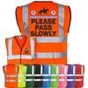 Corporate Togs Equine Hi-Vis PLEASE PASS SLOWLY Horse Equestrian Vest