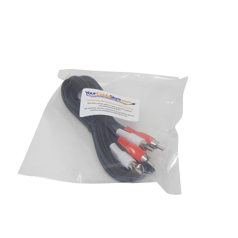 Your Cable Store 12 Foot RCA Audio Red/White Cable 2