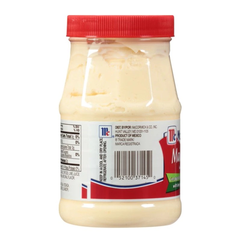 McCormick Mayonesa (Mayonnaise) With Lime Juice 14 fl oz x