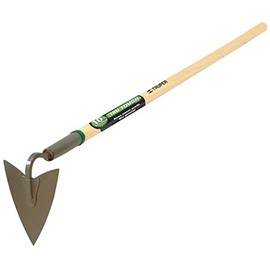 Truper 30002 Tru Tough Welded Warren Hoe, 4-3/4-Inch Head, Wood Handle, 54-Inch