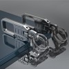 Metal Keychain Car Key Chain Holder Clip with 4 Detachable