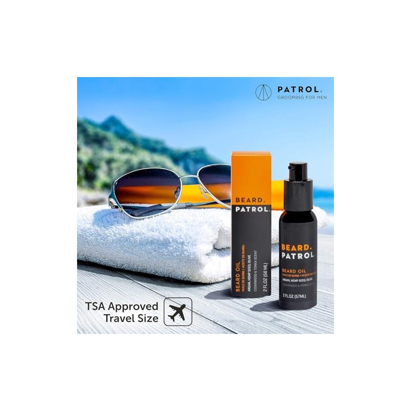 Bump Patrol Beard Patrol Beard Grooming Oil - 2 fl