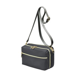 Yanaier Shoulder Bag Diagonal Sling Maternity Bag Popular Cute Ultra-light Multi-layer Large Capacity Mini Bag Nylon Waterproof Wallet Pochette Commute Travel Pouch Women, gray