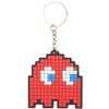pac-man KE150200PAC - Blinky Pixelated Character Rubber Keychain, One Size,