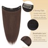 Gairyan Hairpiece Extensions with Invisible Wire, 20 Inches, Invisible Secret,