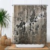 Ulticool Shower Curtain - Steel Metal Industrial - 180 x