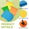 YELARXI Stuff Sack, Nylon Waterproof Storage Sacks Portable Drawstring Dry