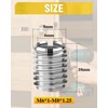 Caianwin M8 to M6 Thread Insert, Pack of 10, Quick