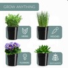 Barnyard Designs Indoor Herb Garden Planter Set with Tray, Metal