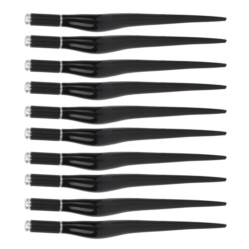 10pcs Manual Tattoo Microblading Pen Semi Permanent Eyebrow Lip Eyeliner