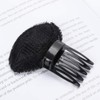 Black Hair Volume Clips, Puff Cushion, Sponge Clip Bun Comb