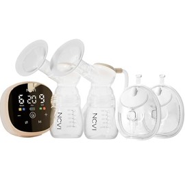 NCVI Electric Breast Pump 8132, Portable for Breastfeeding with Milk Collector