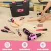 JENABOM Pink Tool Set - 12V Cordless Drill Kit, 151