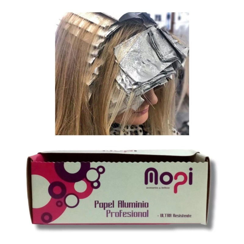 Azteca 24 Rollos Aluminio Para Procesos , Decoloración Estética