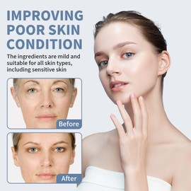 VARKAGE Soforteffekt Gegen Falten, 2 Stück 5 Sekunden Instant Wrinkle Remover Cream, Aktiv-Retinol-Anti-Falten-Creme, Faltencreme Instant Faltenentferner, Creme Set Straffende Creme