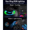 8Bitdo Ultimate 2 Bluetooth Controller (TMR Joystick Update), RGB Fire