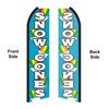 Shaved Ice/Snow Cones - 2 Pack of Swooper Feather Flag