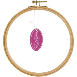 Frank A. Edmunds Beechwood Embroidery Hoop-7" (Pack of 1)