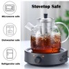 Glass Teapot with Infuser for Loose Leaf Tea TMOST Glass