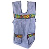 Cuitáxi Traditional Mexican apron for women with pockets beautiful flower