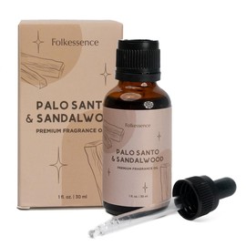 Folkulture Essential Oil for Diffusers for Home | 1.01 Fl Oz - Pure Blend Essential Oils Organic or Sandalwood Oil | Palo Santo Oils or Candle Making Scents | Diffuser Oil, Oils Scents for Women