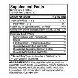 Liverite Nutritional Supplement 60 Tablets Liver and Kidney Cleanse Support