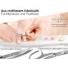 Premium Nail/Toenail Scissors Ergonomic Curved Side 9.5 cm