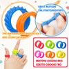 Yooyan Pack of 12 Fidget Ring Toys for Children and